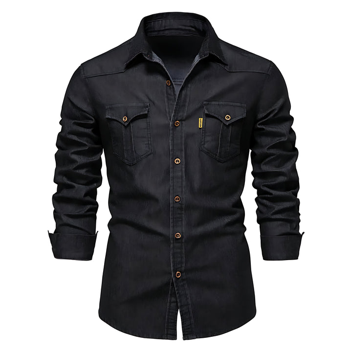 Egon | Stylish and Casual Denim Shirt