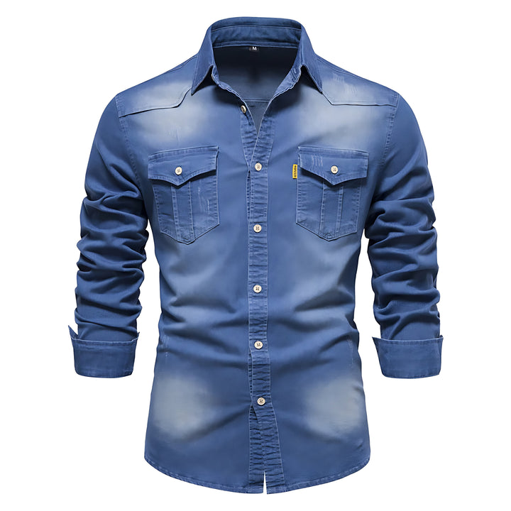 Egon | Stylish and Casual Denim Shirt