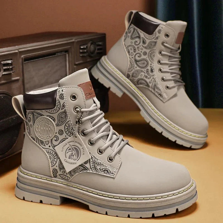 Julius | Men's Winter Work Boots with Printed Panels