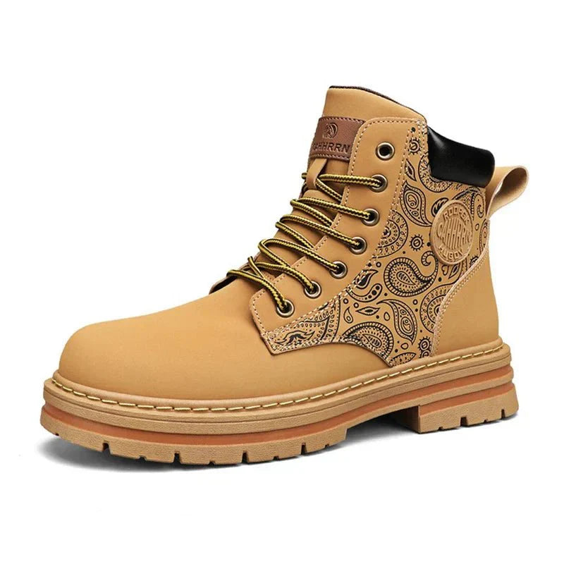 Julius | Men's Winter Work Boots with Printed Panels