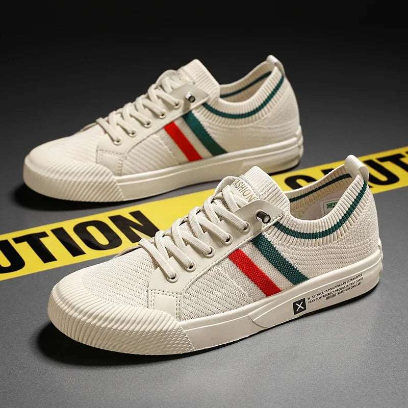 Ingolf | Men's Winter Sneakers with Lace Closure and Canvas Upper