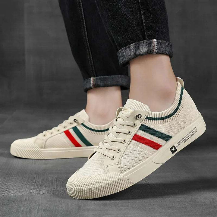 Ingolf | Men's Winter Sneakers with Lace Closure and Canvas Upper