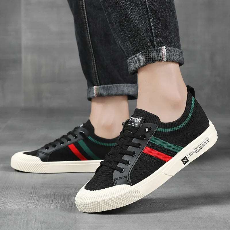 Ingolf | Men's Winter Sneakers with Lace Closure and Canvas Upper