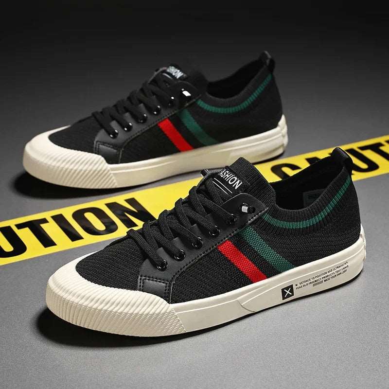 Ingolf | Men's Winter Sneakers with Lace Closure and Canvas Upper