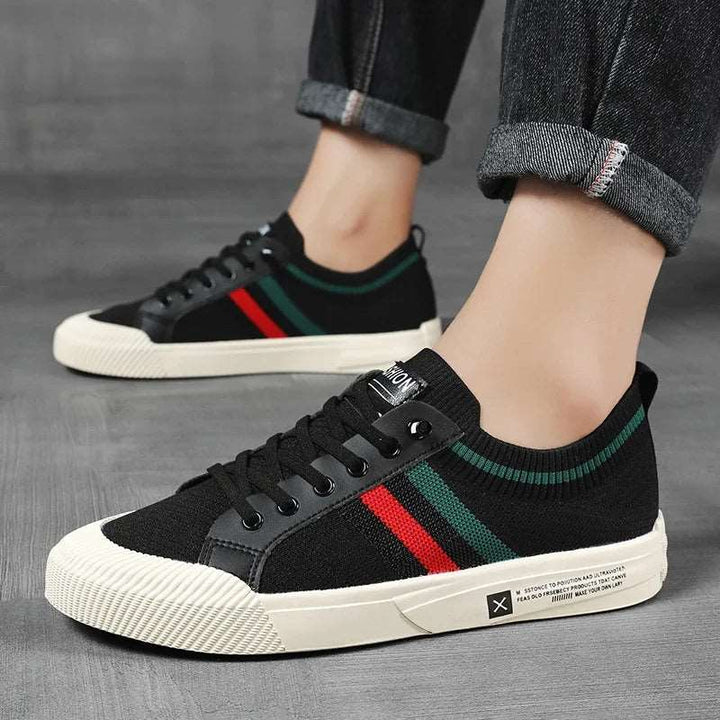 Ingolf | Men's Winter Sneakers with Lace Closure and Canvas Upper