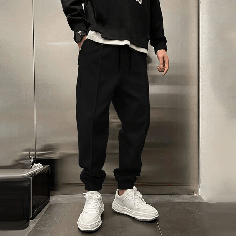 Antonin | Men's Winter Joggers with Relaxed Fit and Ribbed Cuffs