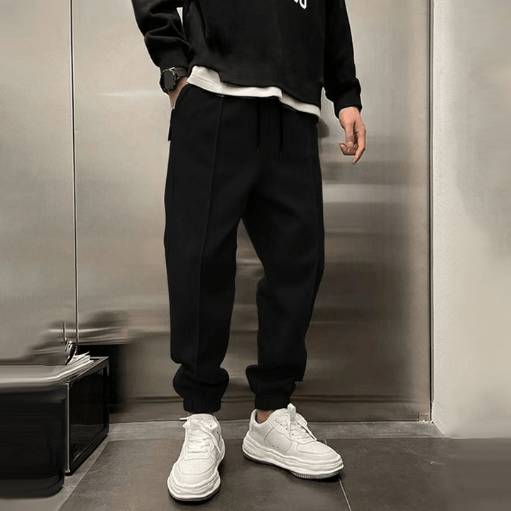 Antonin | Men's Winter Joggers with Relaxed Fit and Ribbed Cuffs