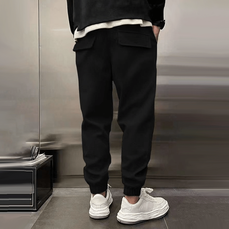 Antonin | Men's Winter Joggers with Relaxed Fit and Ribbed Cuffs