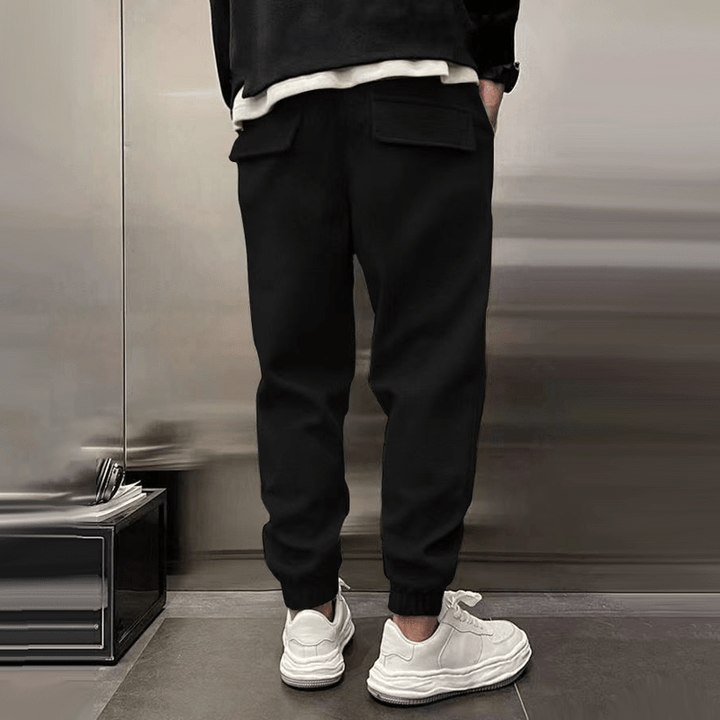 Antonin | Men's Winter Joggers with Relaxed Fit and Ribbed Cuffs