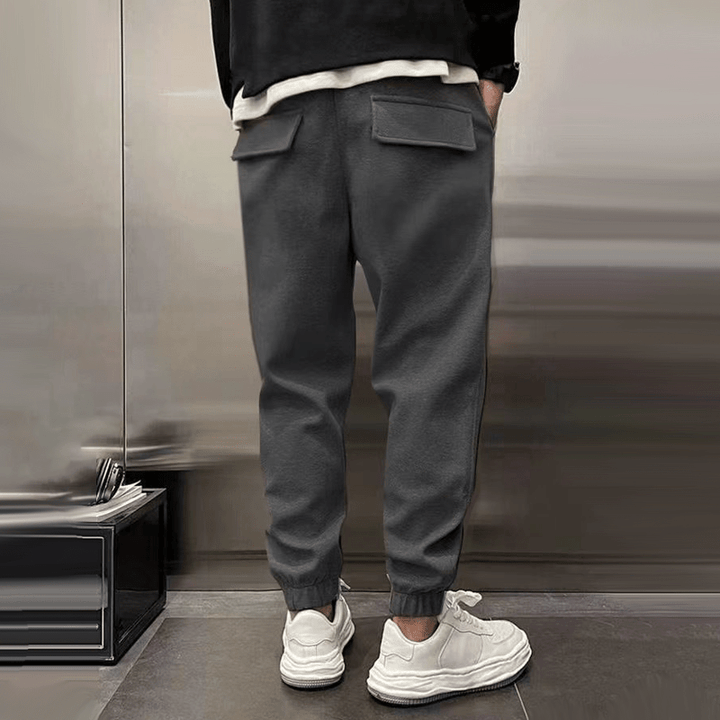 Antonin | Men's Winter Joggers with Relaxed Fit and Ribbed Cuffs