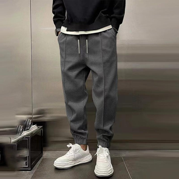 Antonin | Men's Winter Joggers with Relaxed Fit and Ribbed Cuffs