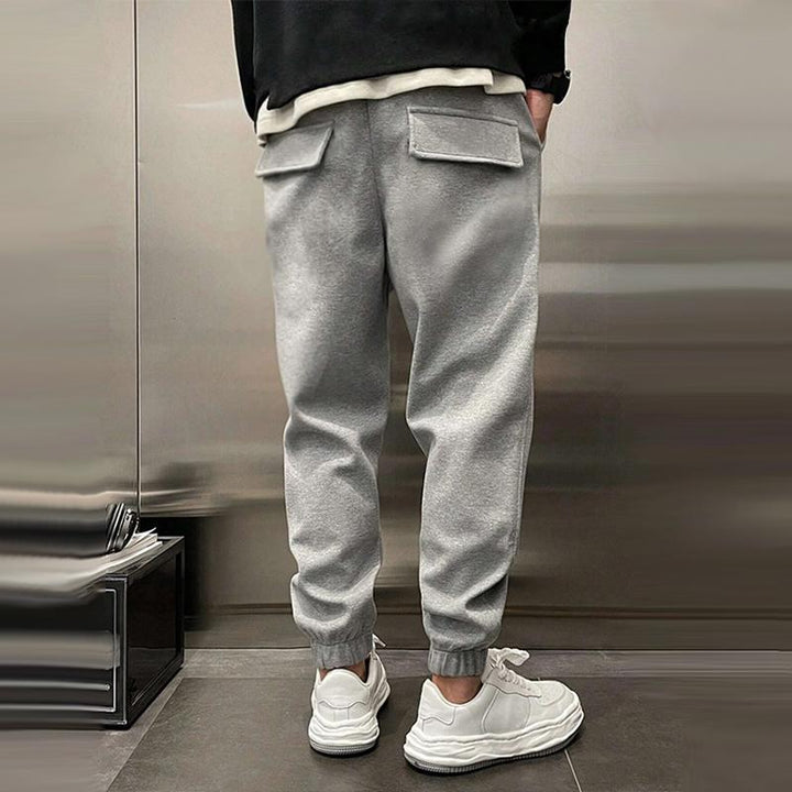 Antonin | Men's Winter Joggers with Relaxed Fit and Ribbed Cuffs