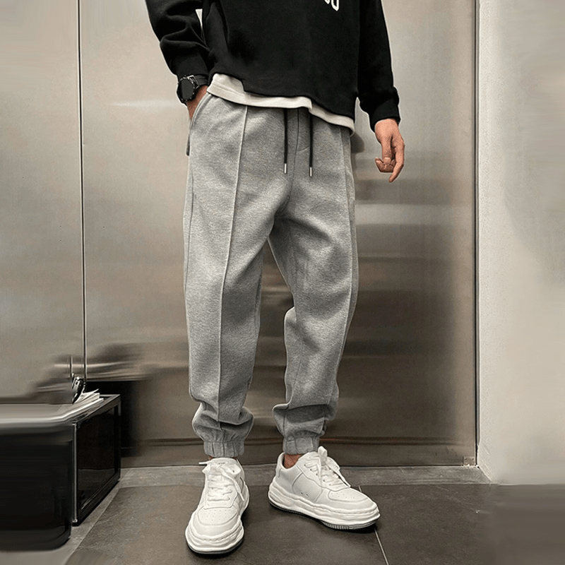 Antonin | Men's Winter Joggers with Relaxed Fit and Ribbed Cuffs