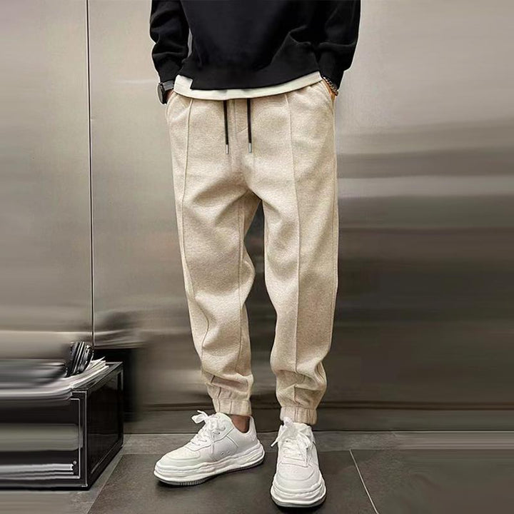 Antonin | Men's Winter Joggers with Relaxed Fit and Ribbed Cuffs