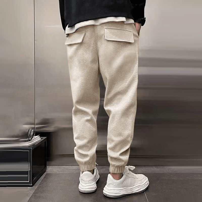 Antonin | Men's Winter Joggers with Relaxed Fit and Ribbed Cuffs