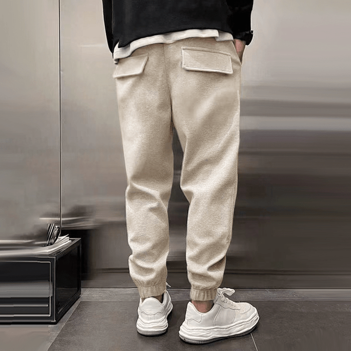 Antonin | Men's Winter Joggers with Relaxed Fit and Ribbed Cuffs