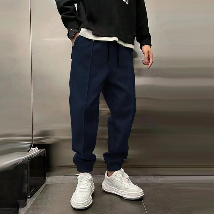 Antonin | Men's Winter Joggers with Relaxed Fit and Ribbed Cuffs