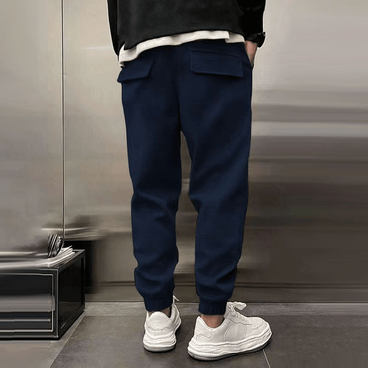 Antonin | Men's Winter Joggers with Relaxed Fit and Ribbed Cuffs