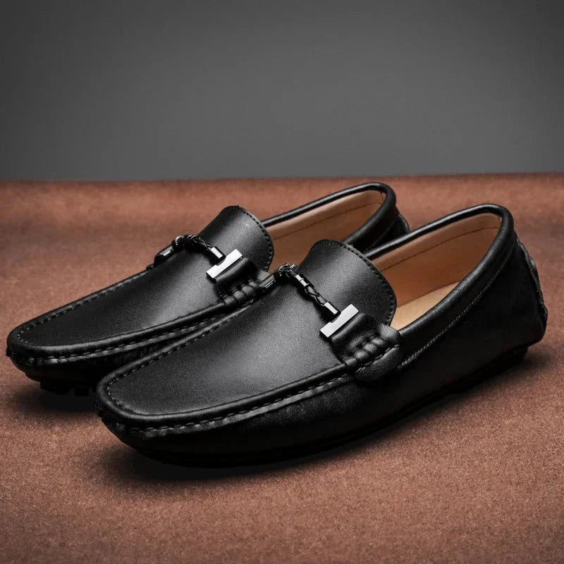 Jacob | Men's Winter Loafers with Classic Buckle