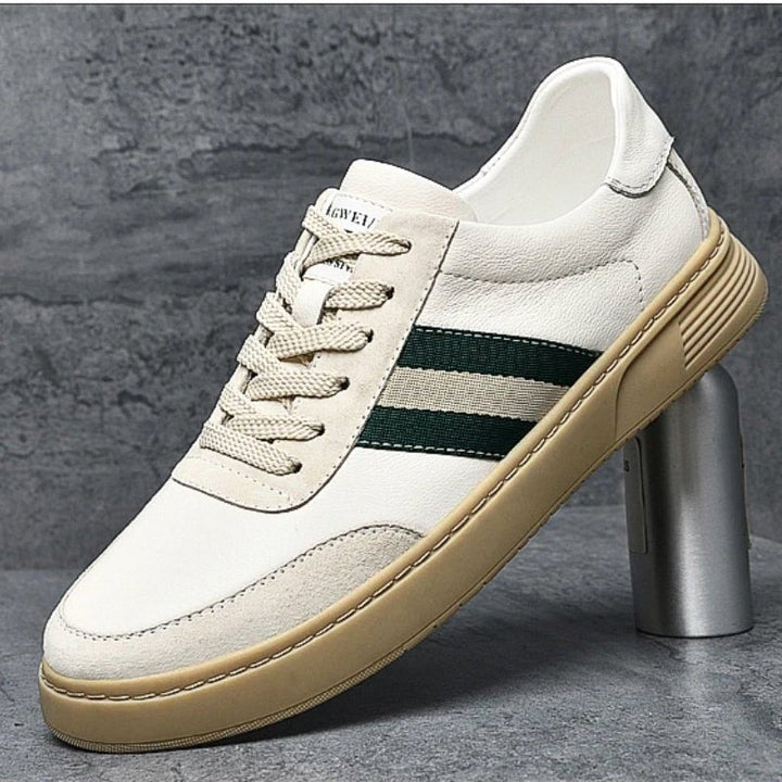 Elias | Men's Winter PU Leather Sneakers with Lacing