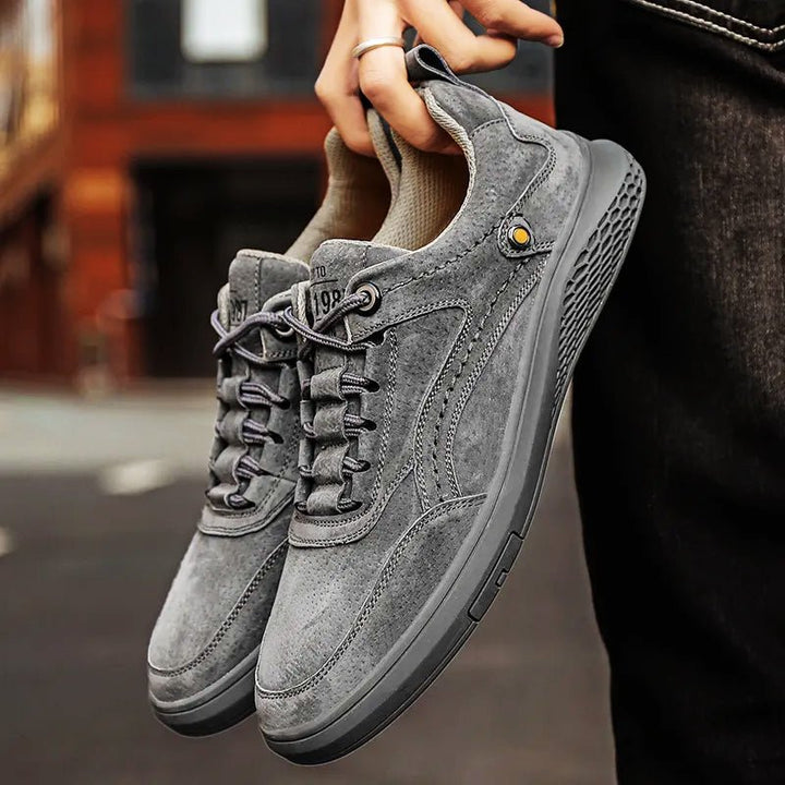 Preben | Men's Winter Suede Sneakers with Warm Lining